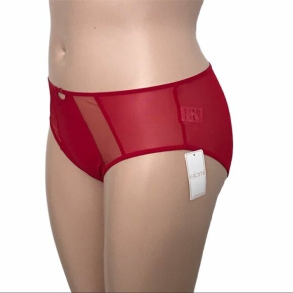 Elomi Sachi Brief Panty Ruby 3XL - Picture 3 of 12